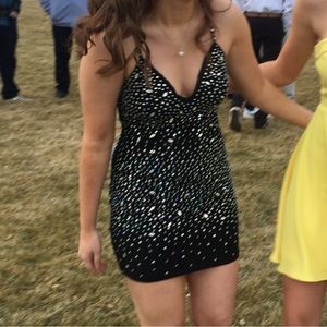 Windsor Black sparkly dress